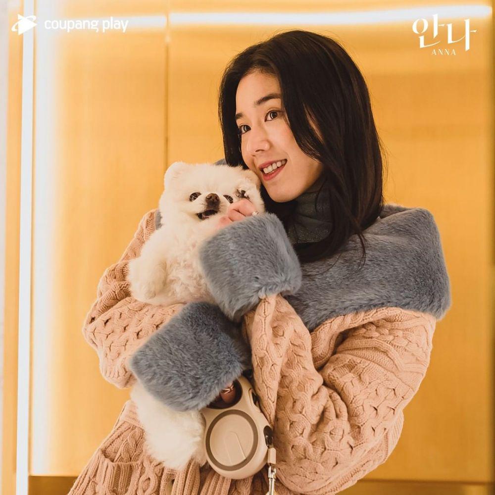 Jung Eun Chae pemeran Lee Hyun Joo/Anna asli di Kdrama Anna (instagram.com/coupangplay)