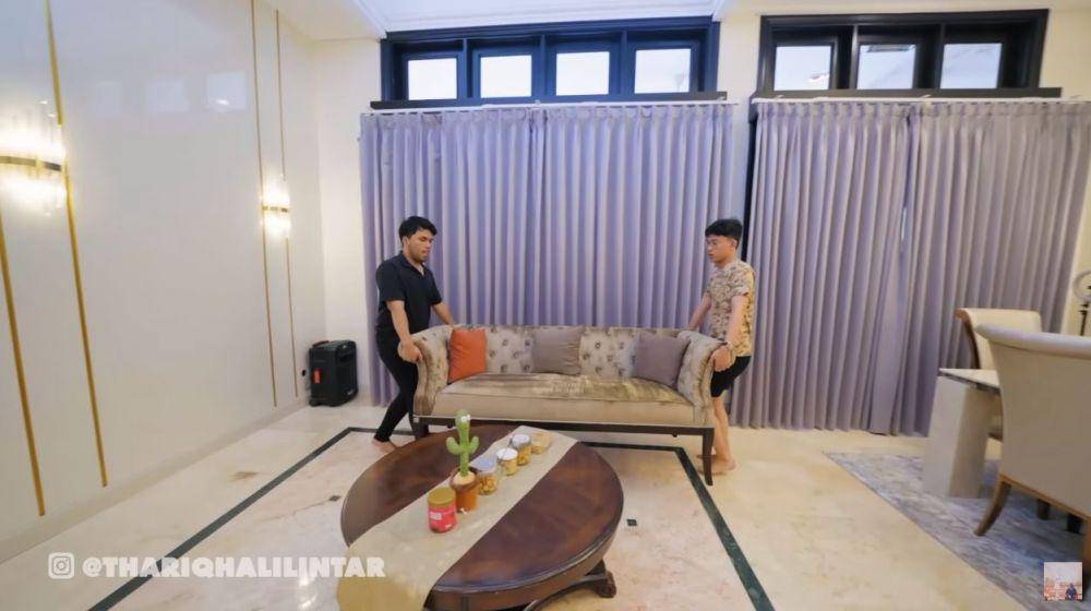 rumah Thariq Halilintar (YouTube.com/Thariq Halilintar)
