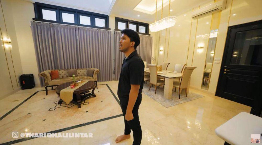 rumah Thariq Halilintar (YouTube.com/Thariq Halilintar)