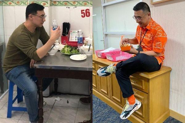 10 Potret Humble Axton Salim Bos Indomie, Bisa Makan Dimana Saja