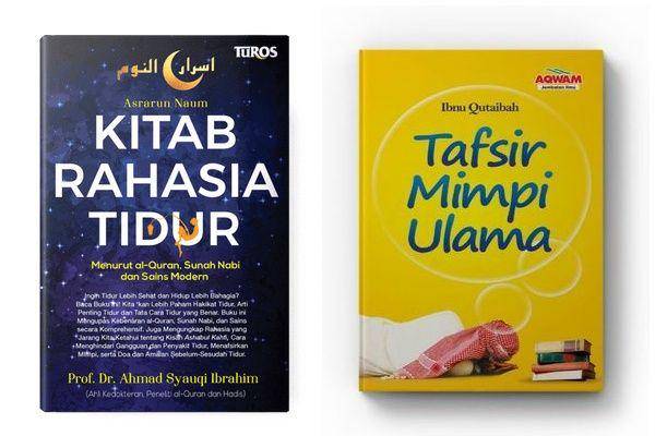 Rekomendasi buku tafsir mimpi (turospustaka.com | aqwam.com)