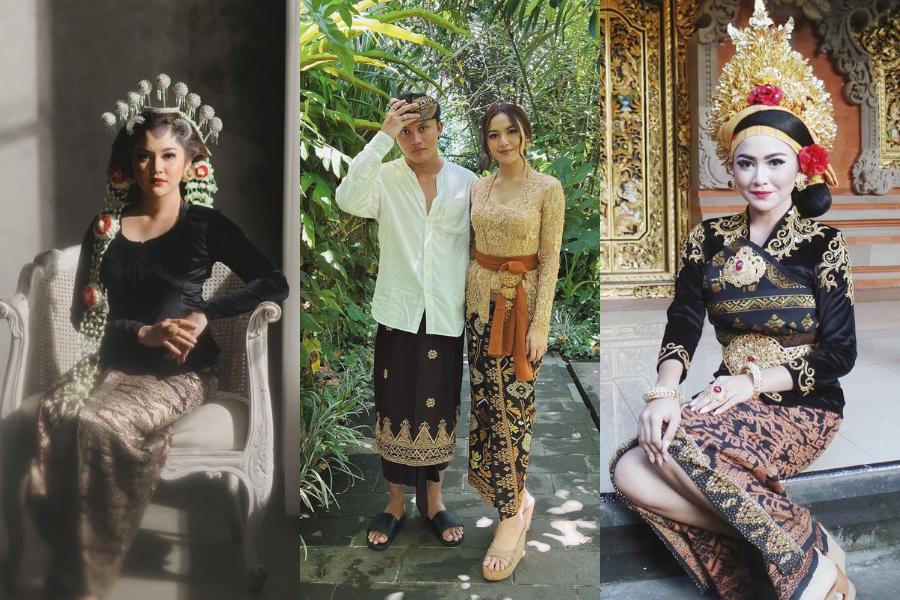 10 Referensi Kebaya dan Batik ala Mahalini, Menawan Tiada Tara