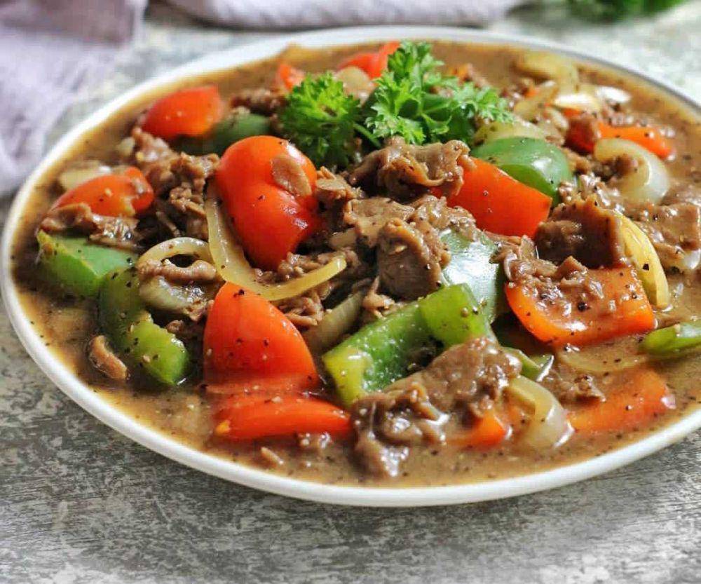 Daging sapi lada hitam (instagram.com/genikayu)