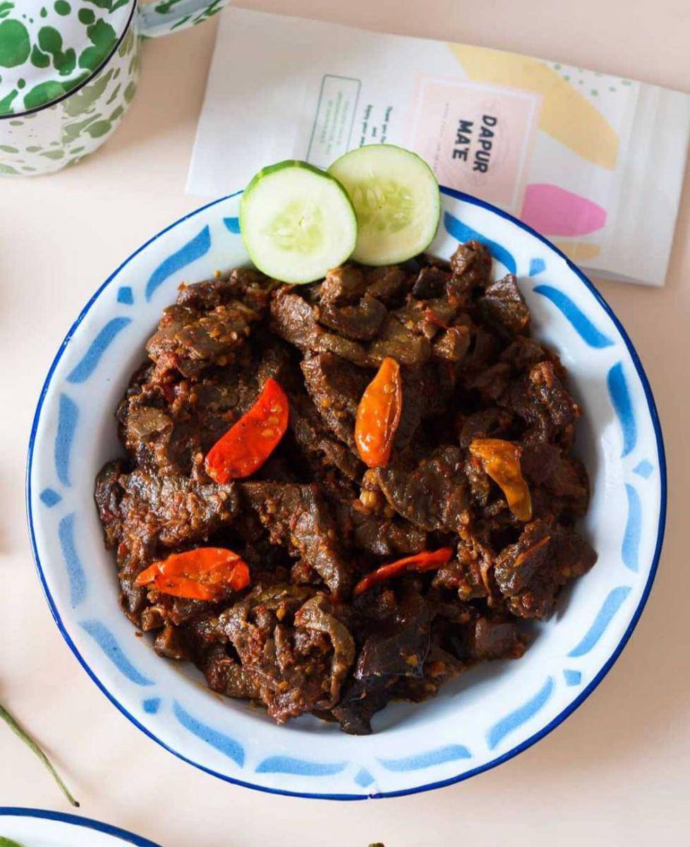 Oseng daging (instagram.com/christabellenanetta)