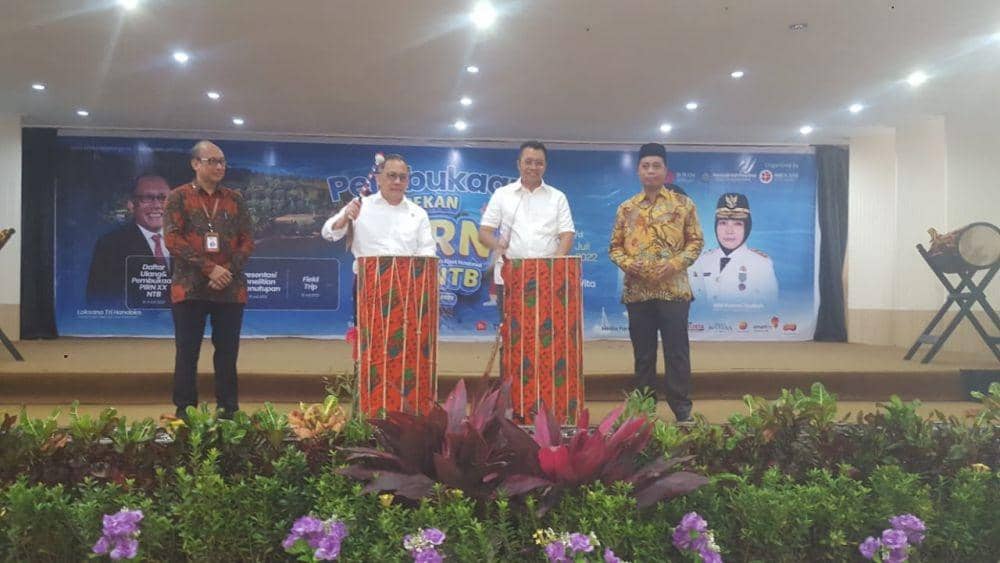 Pembukaan PIRN 2022 di Kantor Gubernur NTB, Senin (11/7/2022). (IDN Times/Muhammad Nasir)