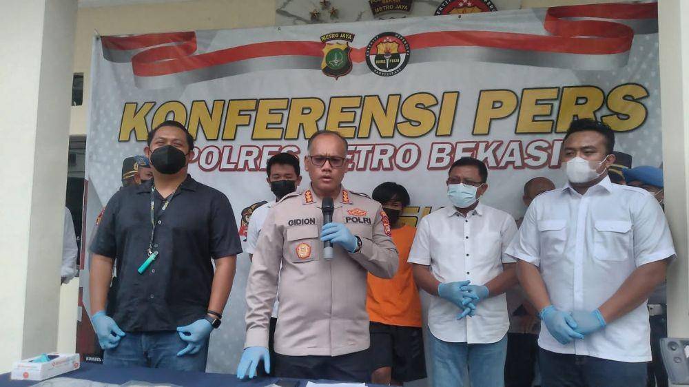 Suami di Bekasi siram air keras ke istri, anak dan mertua. (Istimewa)