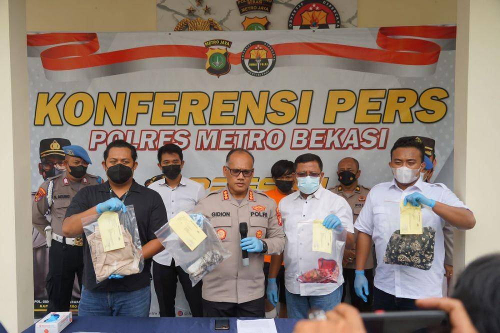 Suami di Bekasi siram air keras ke istri, anak dan mertua. (Istimewa)
