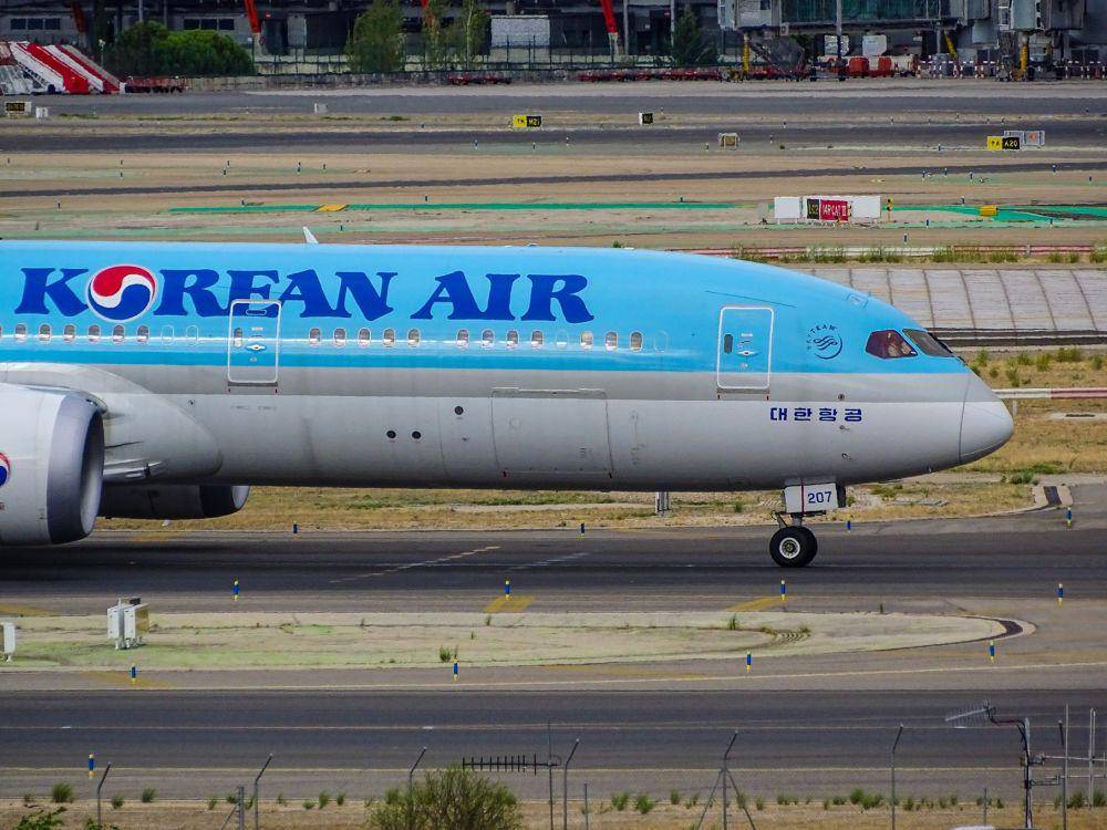 Ilustrasi maskapai Korean Air. (unsplash.com/Miguel Ángel Sanz)