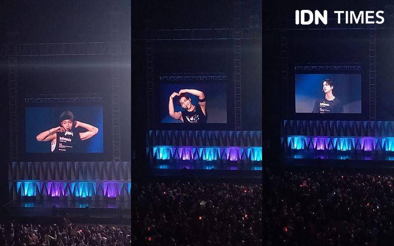 Suasana konser THE BOYZ, THE B-ZONE in Jakarta. (IDN TIMES/Ines Sela)