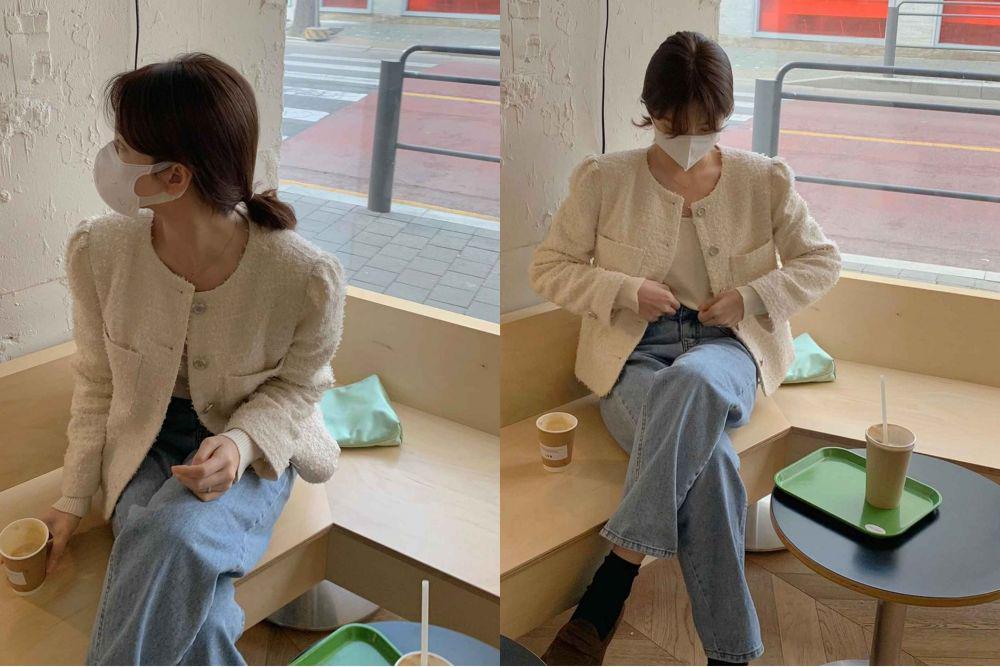 OOTD buat cafe date (instagram.com/hyonii.me)