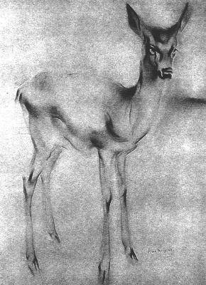 The Deer, Karya Han Van Meegeren (wikimedia.org)