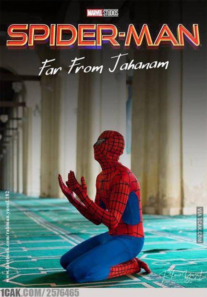 Spiderman tinggal di Indonesia (1cak.com)
