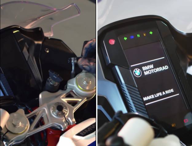 Panel instrumen TFT BMW G 310 RR (Paultan.org)