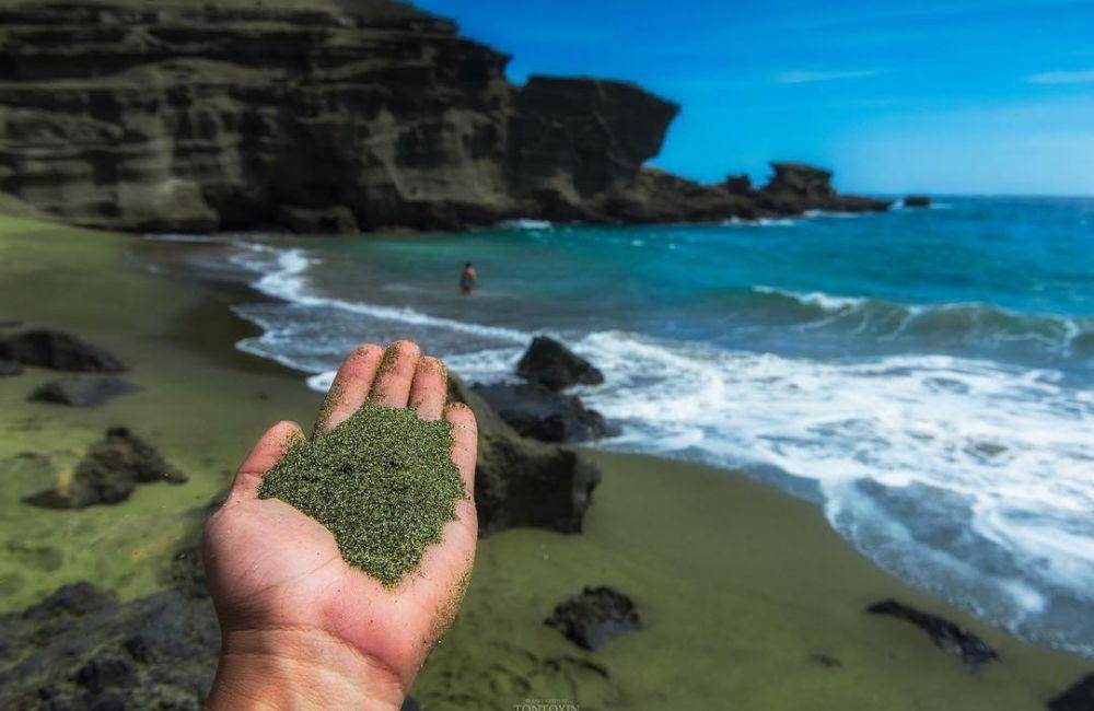 Papakōlea Beach (instagram.com/tontoxin)