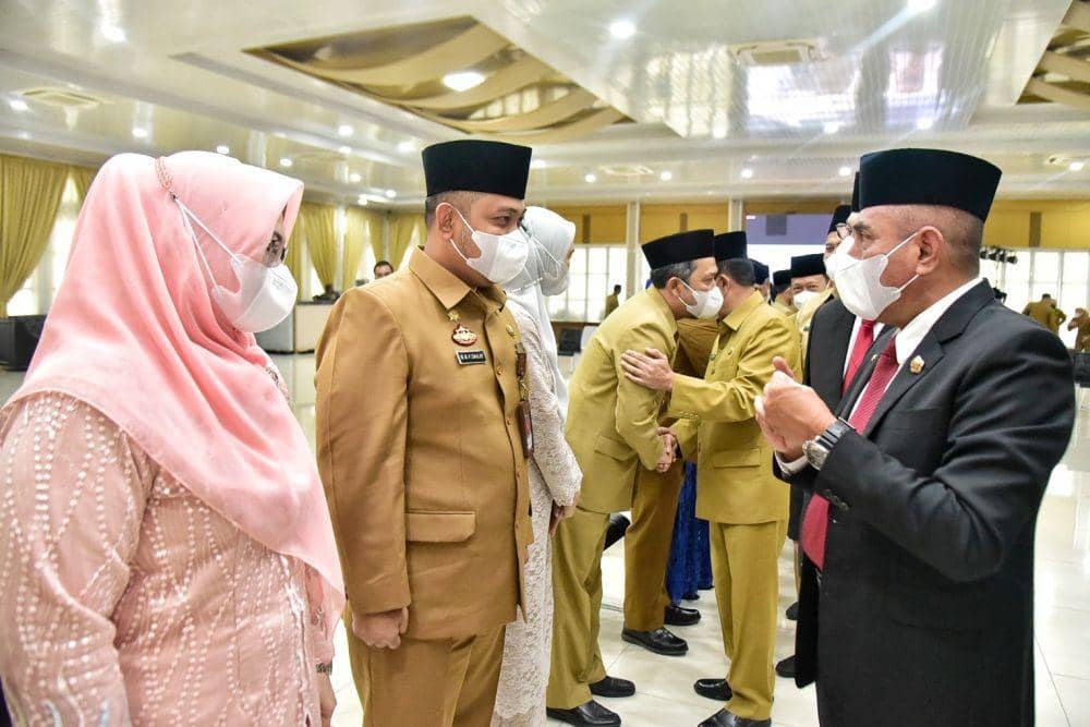 11 Pejabat Dirotasi, Edy Rahmayadi: Jangan Bikin Malu Sumut