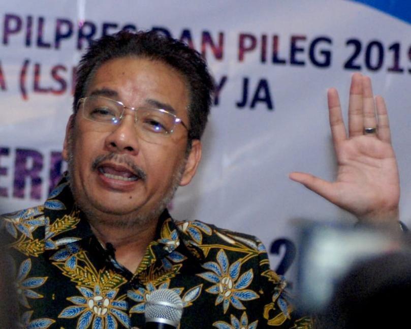 Pendiri lembaga survei LSI Denny JA, Denny Januar Ali. (dok. LSI Denny JA)