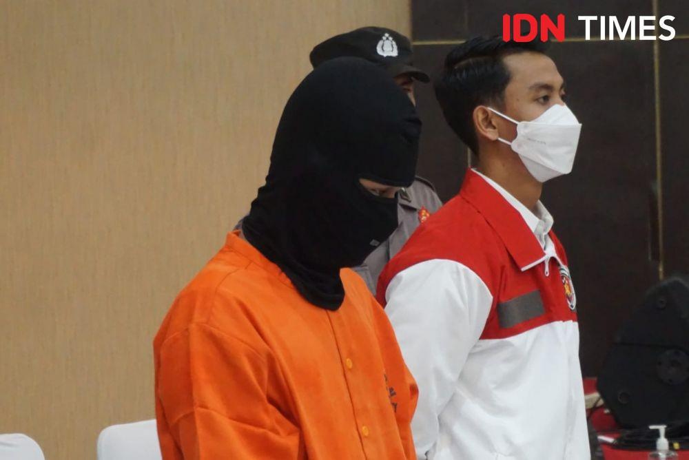 FAS (27), warga Klaten, tersangka pelaku eksibisionisme yang menyasar anak di bawah umur. (IDN Times/Tunggul Damarjati)