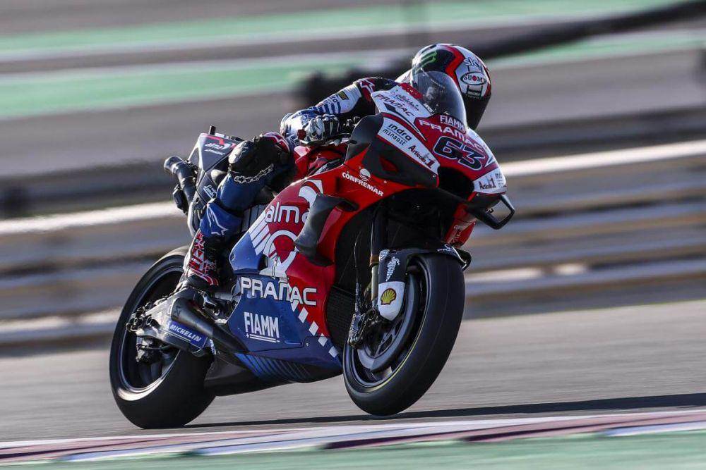 Potret Francesco Bagnaia saat masih di Pramac Racing. (motogp.com)