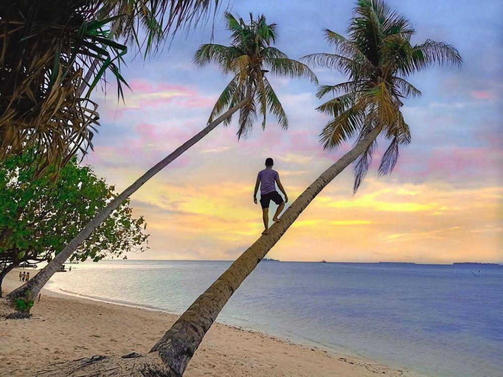 potret Pantai Tanjung Gelam (instagram.com/1drajat_)