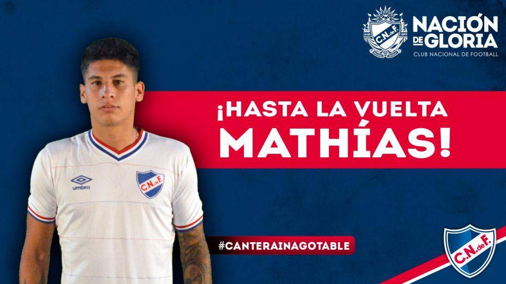 potret Mathias Olivera (twitter.com/nacional)