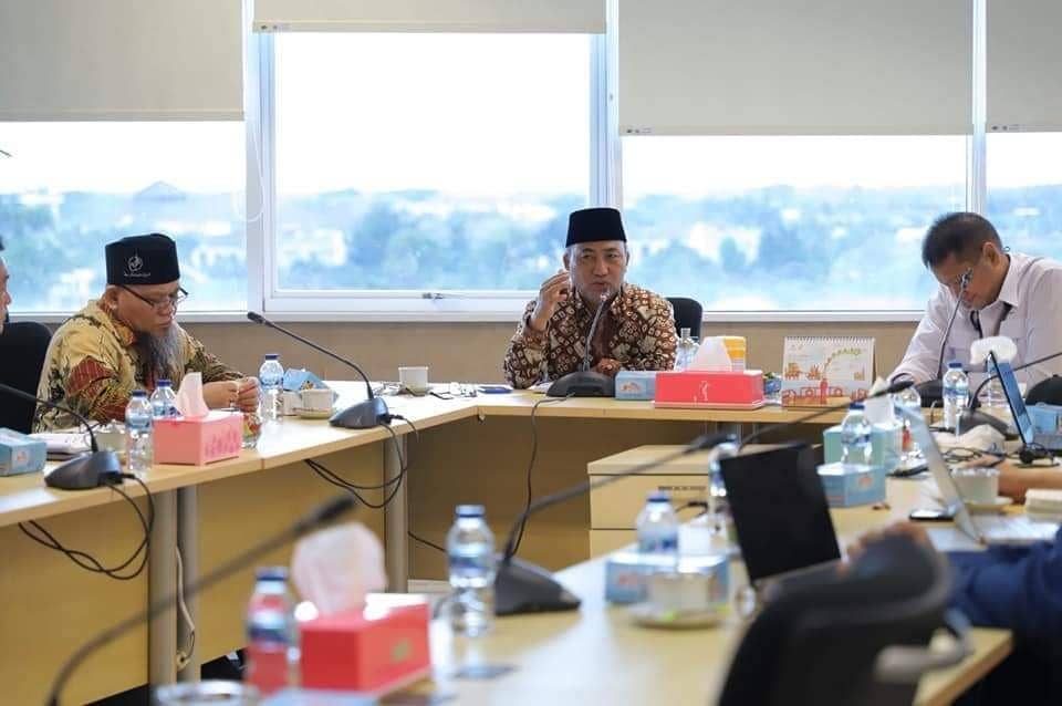 ( Apriyadi saat Rapat Koordinasi bersama SKK Migas di Kantor SKK Migas Perwakilan Sumbagsel, Selasa (12/7/2022) IDN Times/Istimewa