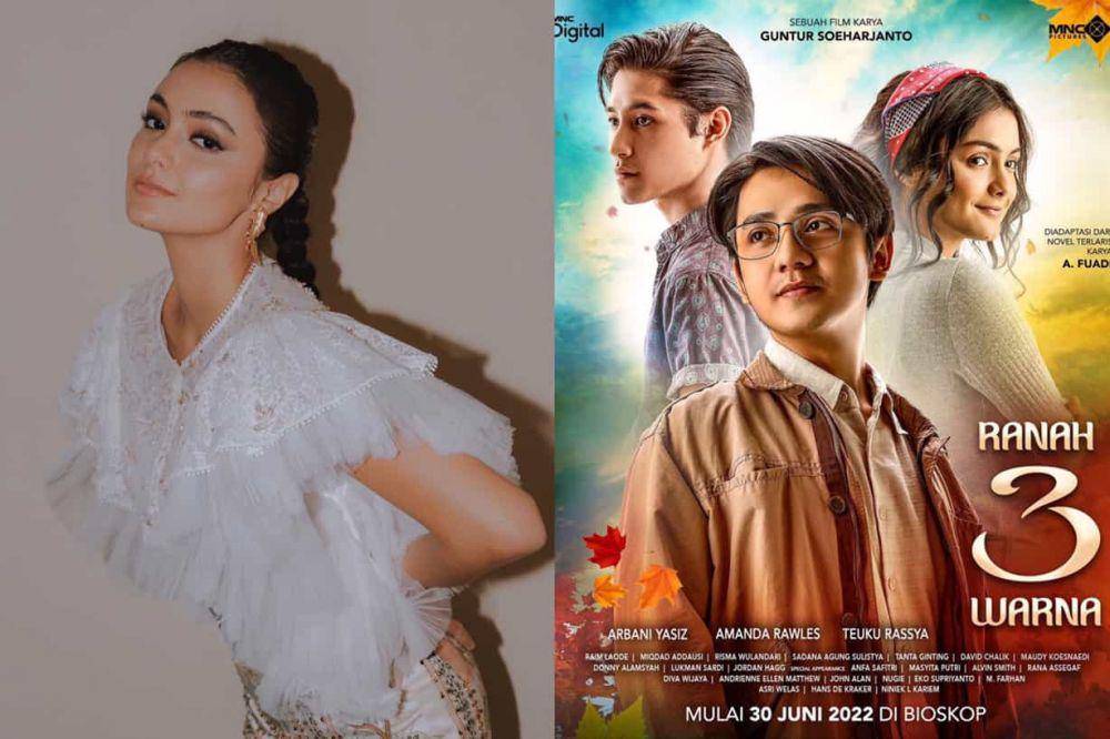 Amanda Rawles (instagram.com/amandarawles) | poster film Ranah 3 Warna (instagram.com/ranah3warna.movie)
