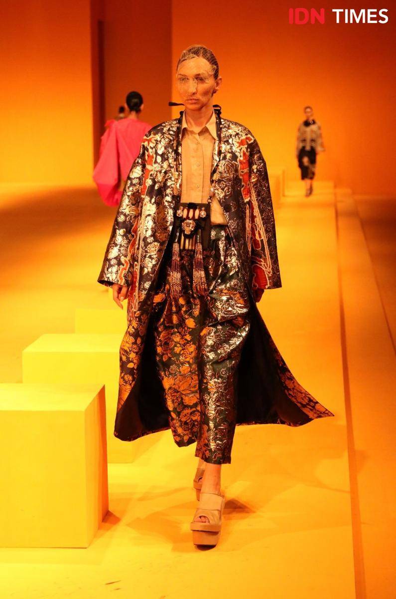 Fashion show koleksi BIYAN Spring/Summer 2023. 11 Juli 2022. (IDN Times/Justin Amudra Patmadiwiria)