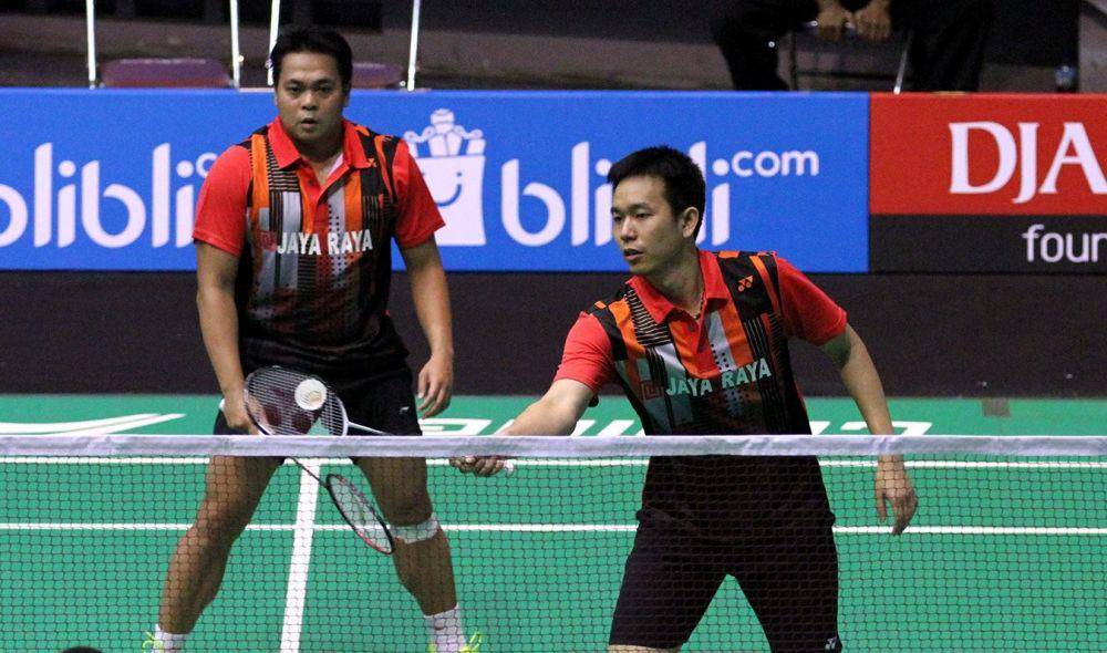 potret Markis Kido/Hendra Setiawan (twitter.com/Badminton Indonesia)