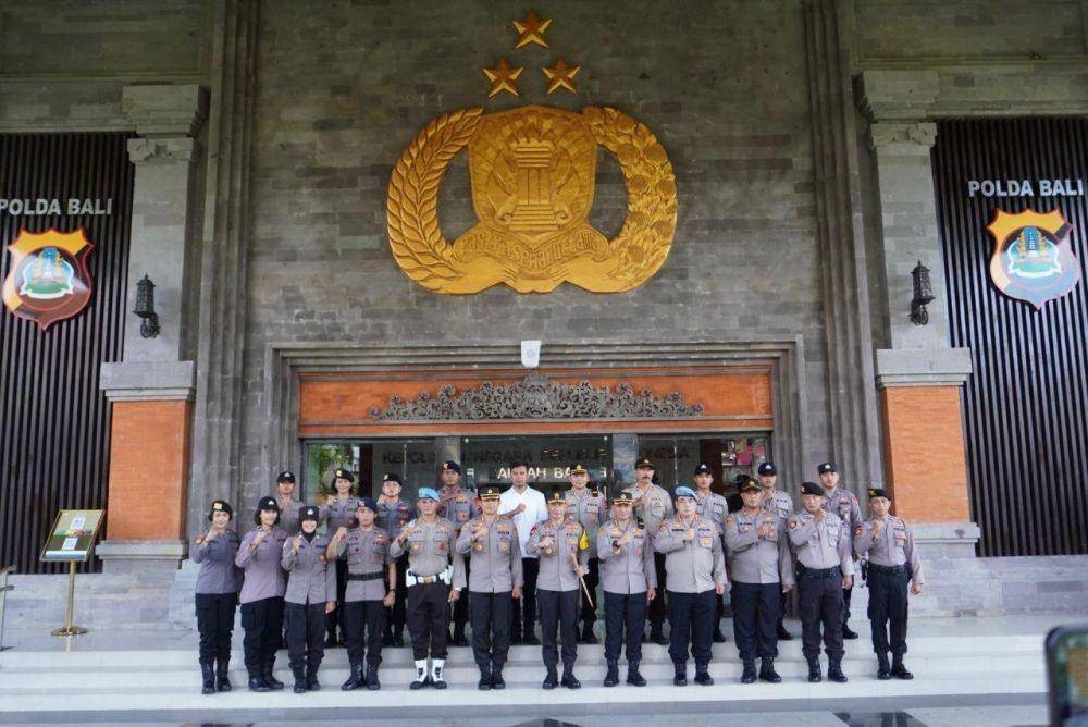 Kontingen judo Polda Bali. (Dok.IDN Times/Polda Bali)