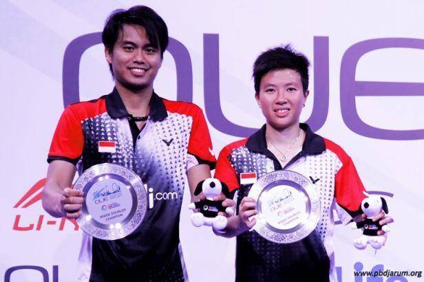 Tontowi Ahmad dan Liliyana Natsir (pbdjarum.org)