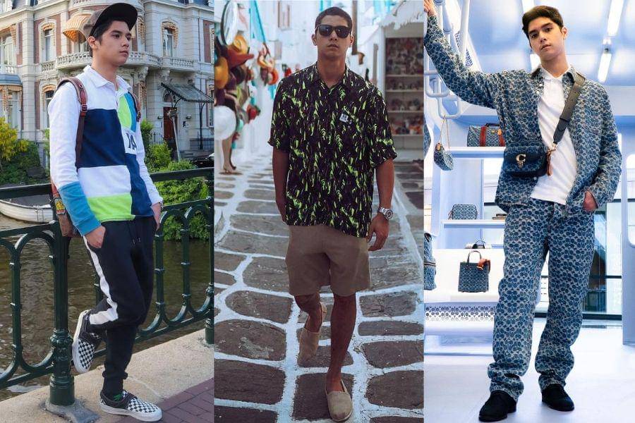 Potret OOTD berkerah ala Al Ghazali (instagram.com/alghazali7)