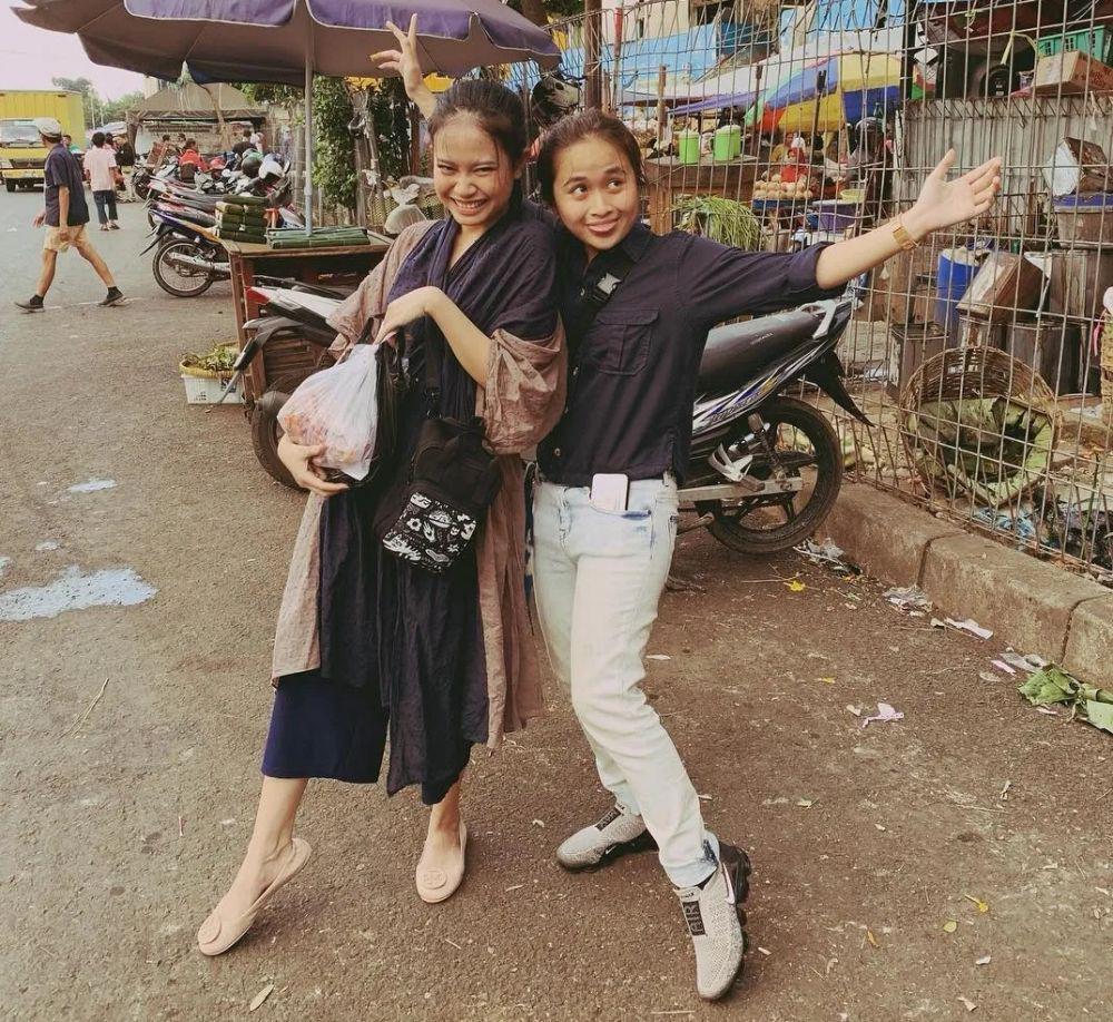 Hanggini bersama Gritte Agatha (instagram.com/hanggini)