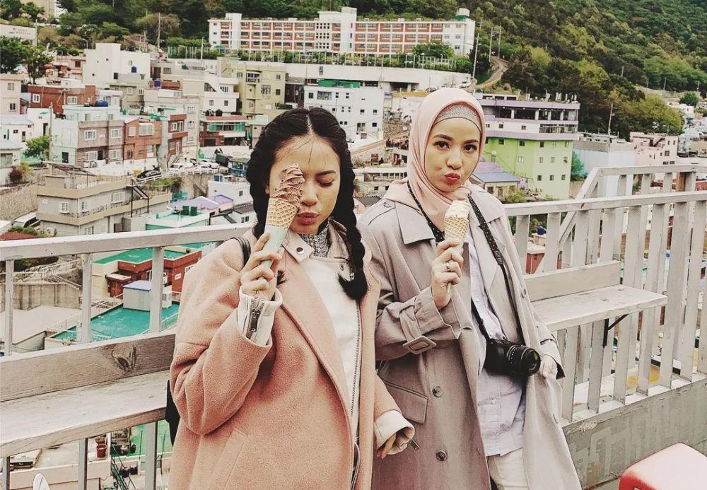 Hanggini bersama Natasha Rizky (instagram.com/hanggini)