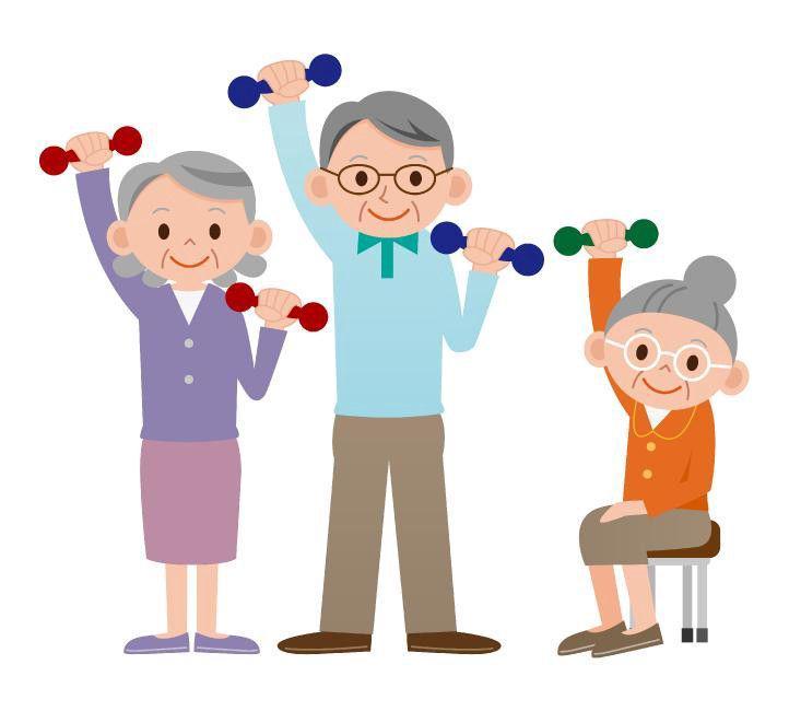 Ilustrasi senam lansia (Medium.com)