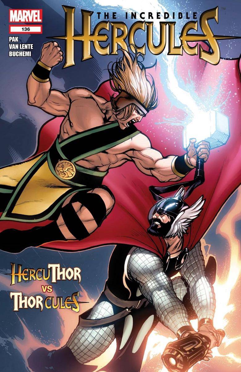 Hercules Melawan Thor - Thor dan Hercules sering bertarung