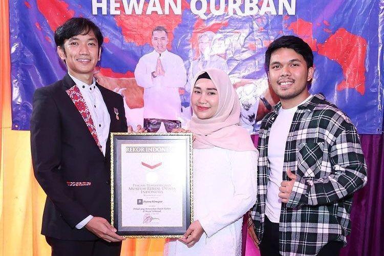 10 Momen Putra Siregar Pecahkan Rekor MURI Kurban Terbanyak di 2022