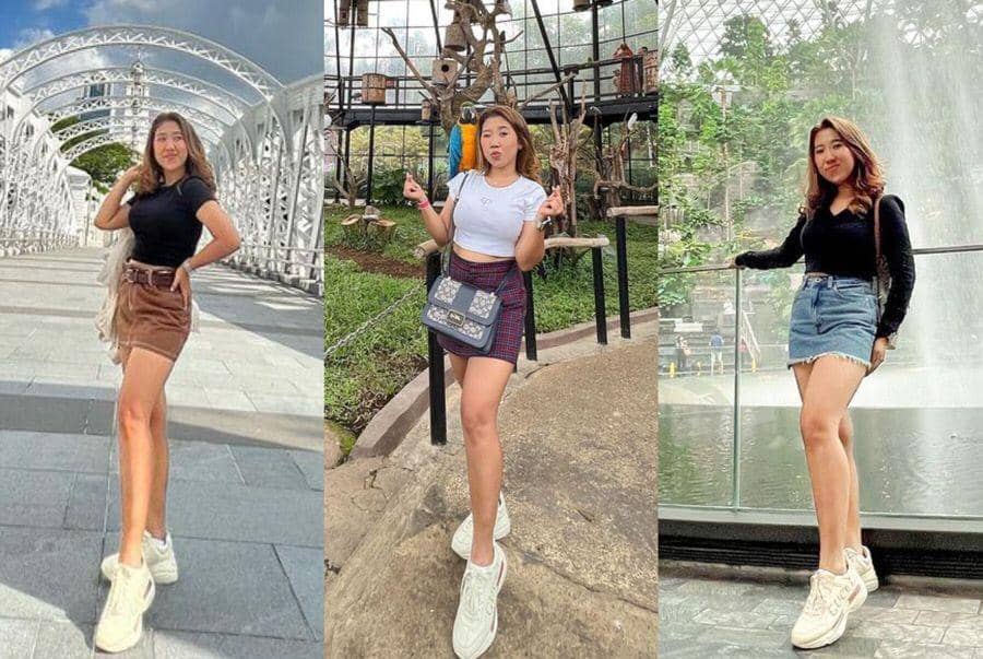 9 Ide Padu Padan Rok Pendek ala Kiky Saputri, Mudah Disontek!