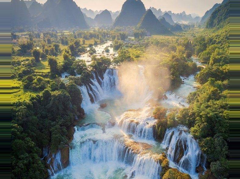 potret Air Terjun Ban Gioc (instagram.com/linhscape)