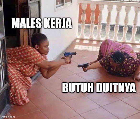 meme beratnya menghadapi kesulitan finansial (twitter.com/Nezyjpanny)