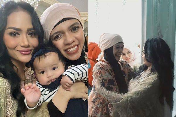 Krisdayanti ketemu besan (instagram.com/krisdayantilemos | youtube.com/attahalilintar)
