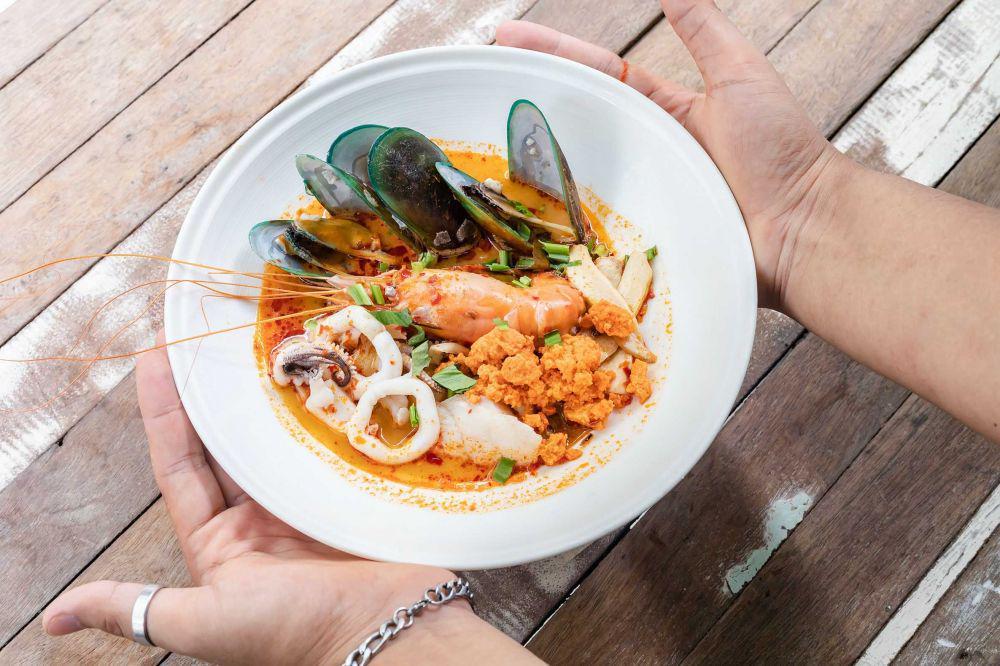 Resep Tomyam Kuah Kari Santan, Rempah Meresap Sempurna!