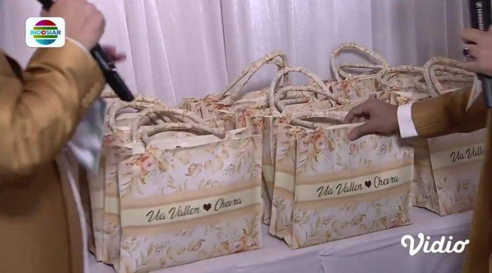 pernak-pernik pengajian pernikahan Via Vallen (vidio.com/Indosiar)