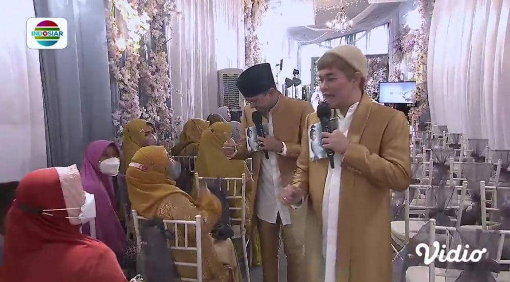 pernak-pernik pengajian pernikahan Via Vallen (vidio.com/Indosiar)