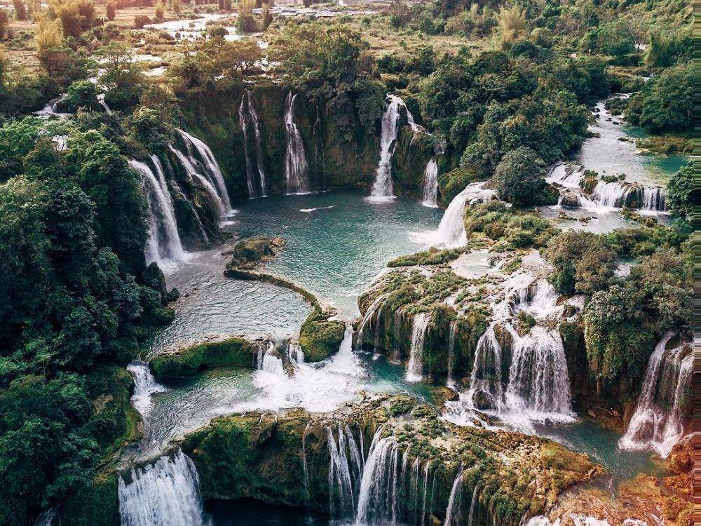 potret Air Terjun Ban Gioc (instagram.com/jacco_kliesch)