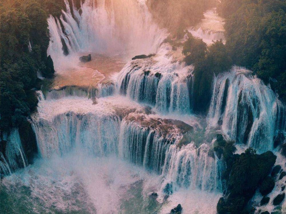 potret Air Terjun Ban Gioc (instagram.com/ninjarod)