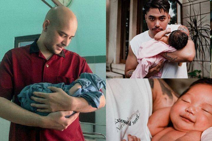aktor dikaruniai anak pertama di tahun 2022 (instagram.com/rizashahab | instagram.com/krisjianabah)