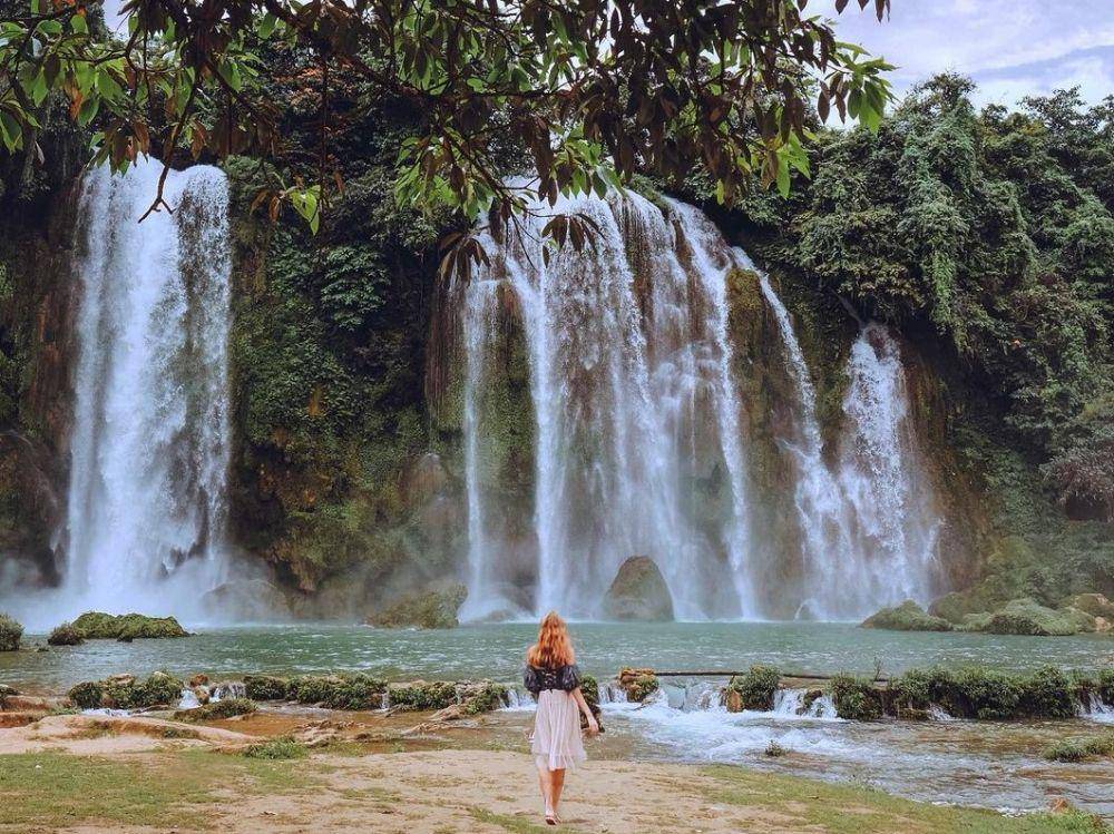 potret Air Terjun Ban Gioc (instagram.com/tialacson)