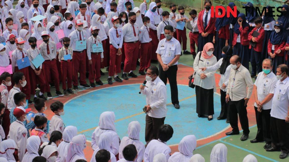 Zona Merah Pandemik COVID-19, PTM Balikpapan Tetap 100 Persen