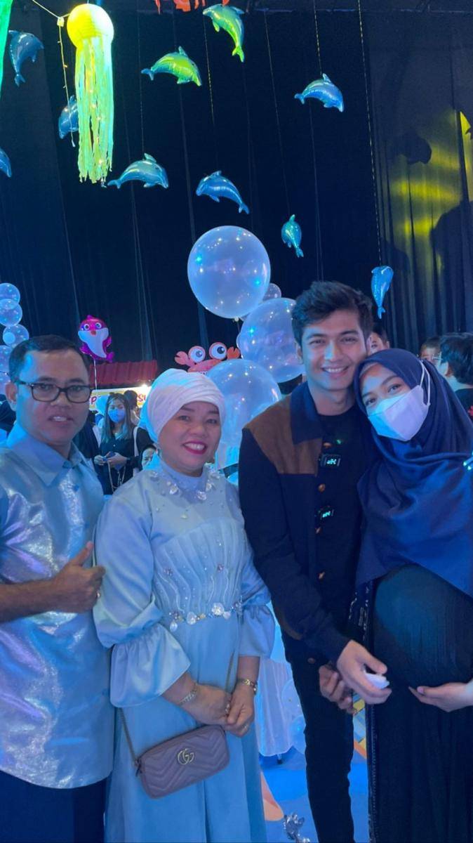 Ulang tahun ke-2 Gala (Instagram.com/opah_faisal/)