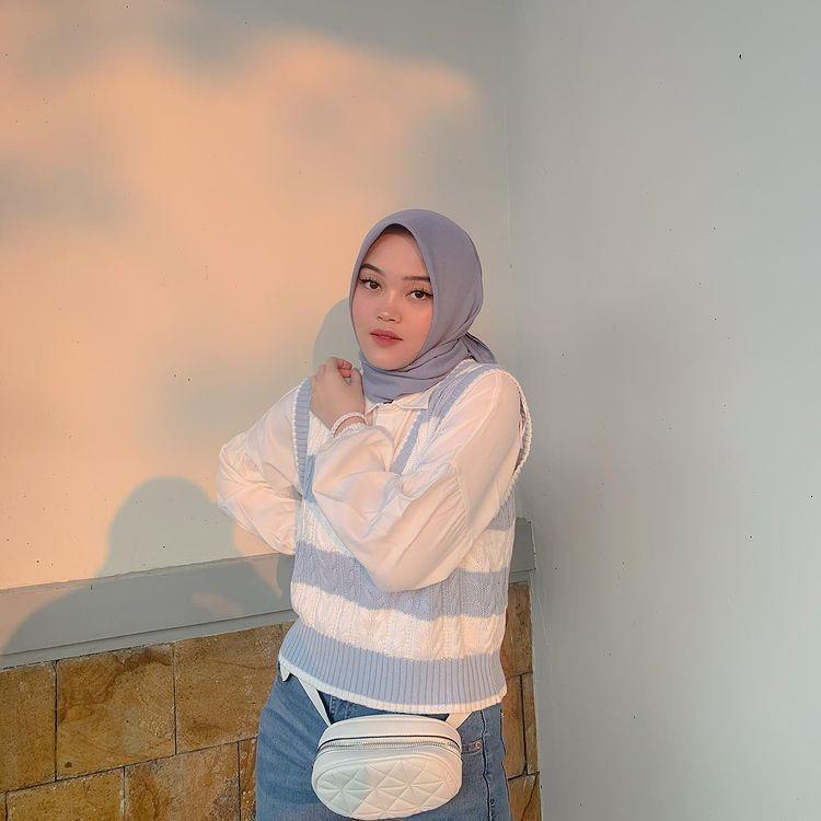 Ide outfit putih ala Putri Delina (instagram.com/putridelinaa)